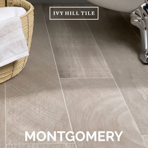 Ivy Hill Tile Montgomery Ribbon 24 in. x 48 in. Matte Porcelain Floor